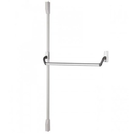 ABLOY PBE 007 R brushed nickel/ нажимная штанга на пассивное полотно