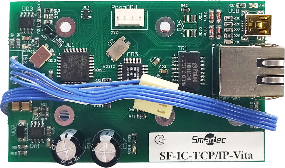 Преобразователь интерфейса RS-485/Ethernet Smartec SF-IC-TCP/IP-Vita