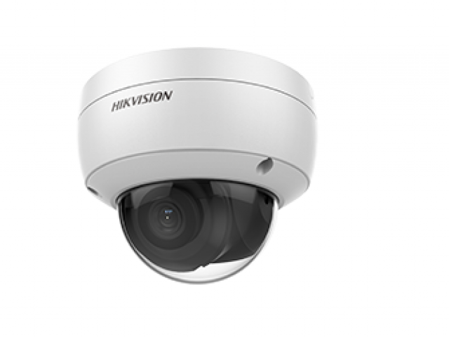 Камера DS-2CD2123G0-IU 2 Мп купольная IP-камера с фиксированным объективом и ИК-подсветкой до 30 м