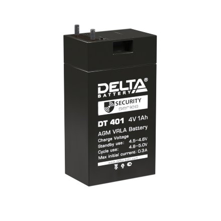 Аккумуляторная батарея  Delta DT 401 (4V / 1Ah)