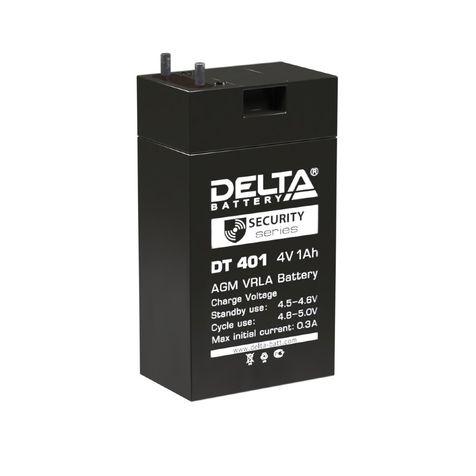 Аккумуляторная батарея  Delta DT 401 (4V / 1Ah)