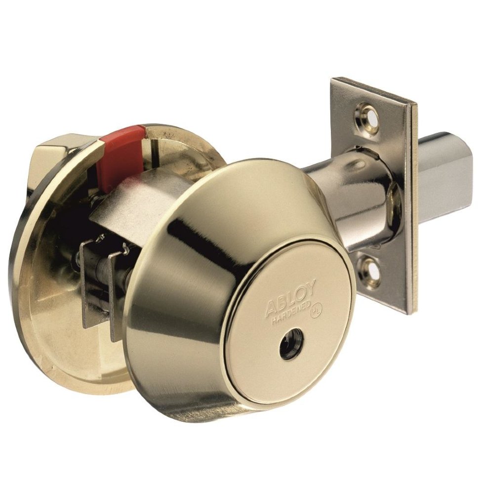 Abloy ME 155 N bright brass / замок с цилиндром