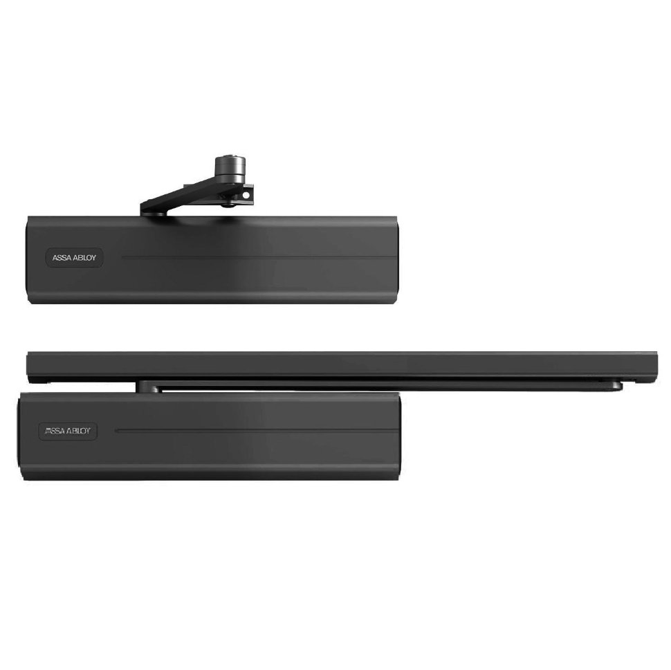 Assa Abloy DC 340 (DC240) DA/440500 black/ доводчик для внутр и наружн дверей с весом до 120