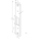 Ответная планка 4614 ABLOY 