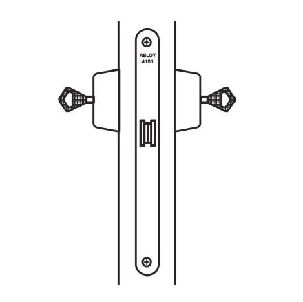 Abloy 4181 FE/CR / корпус врезного замка