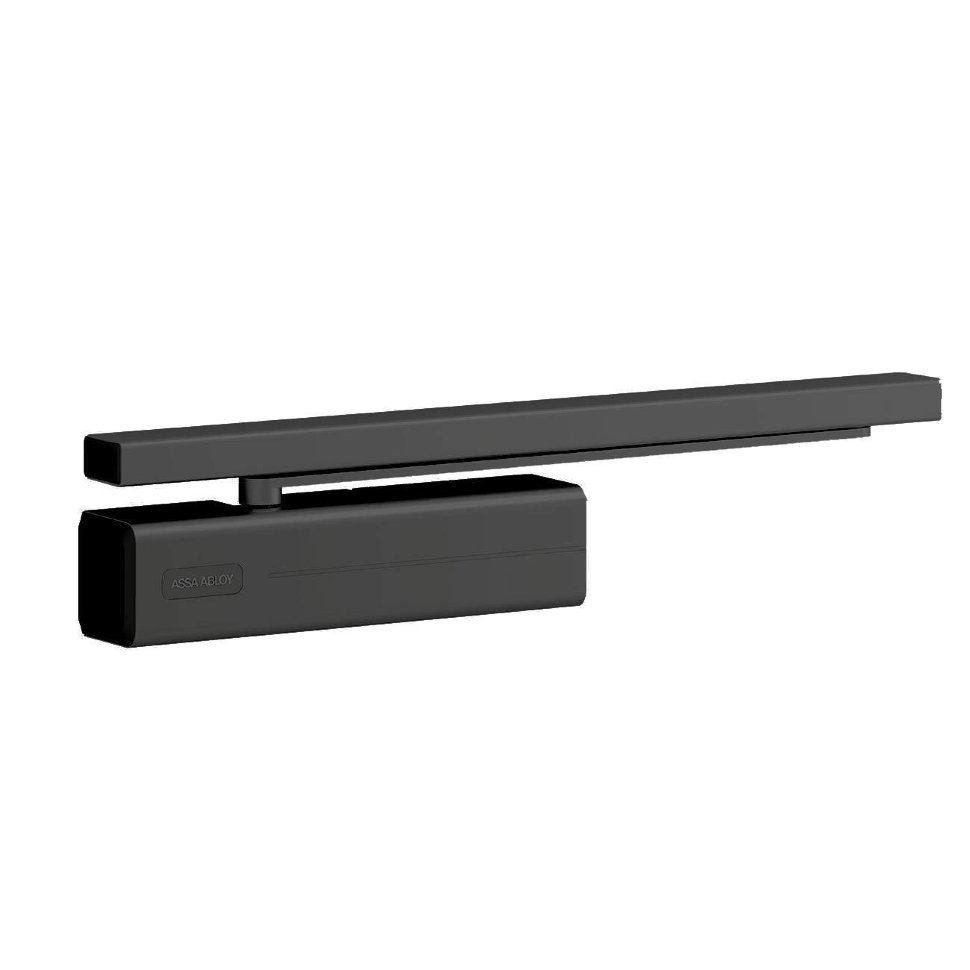 Assa Abloy DC 500 (DC330)/420000 black/ дверной доводчик для внутренних дверей с макс весом 80 кг