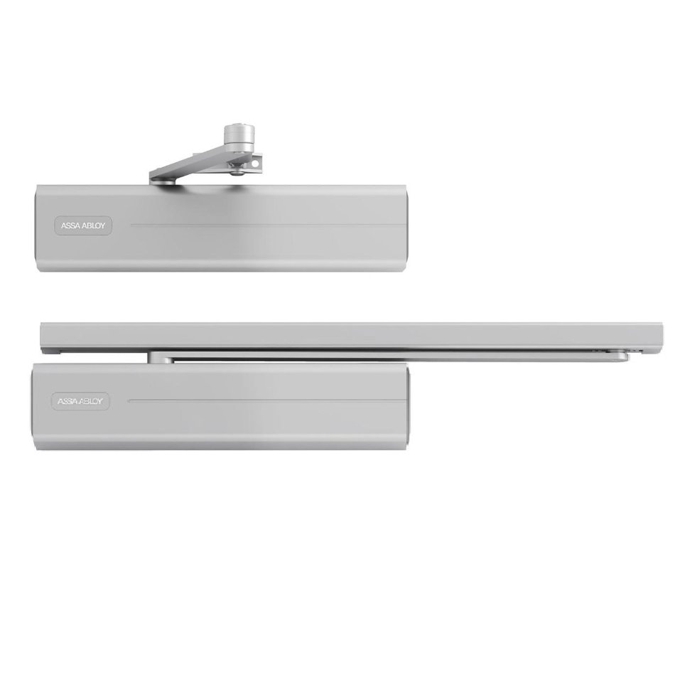 Assa Abloy DC 336/140500 DA silver/ доводчик дверной BC cl.2-6 max 120кг