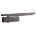 Assa Abloy DC 135---9005 со скользящей тягой black/ дверной доводчик для внутренних дверей с макс весом 60 кг