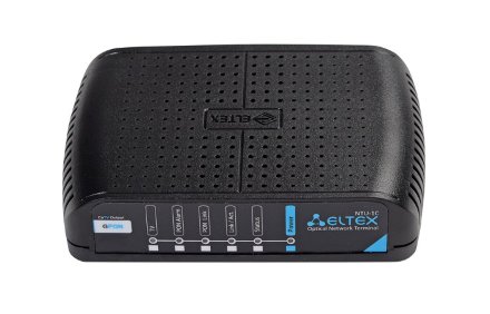 Абонентский терминал (ONT) NTU-1C: 1 порт GPON и 1 порт Ethernet 10/100/1000 Base-T(RJ-45), CaTV